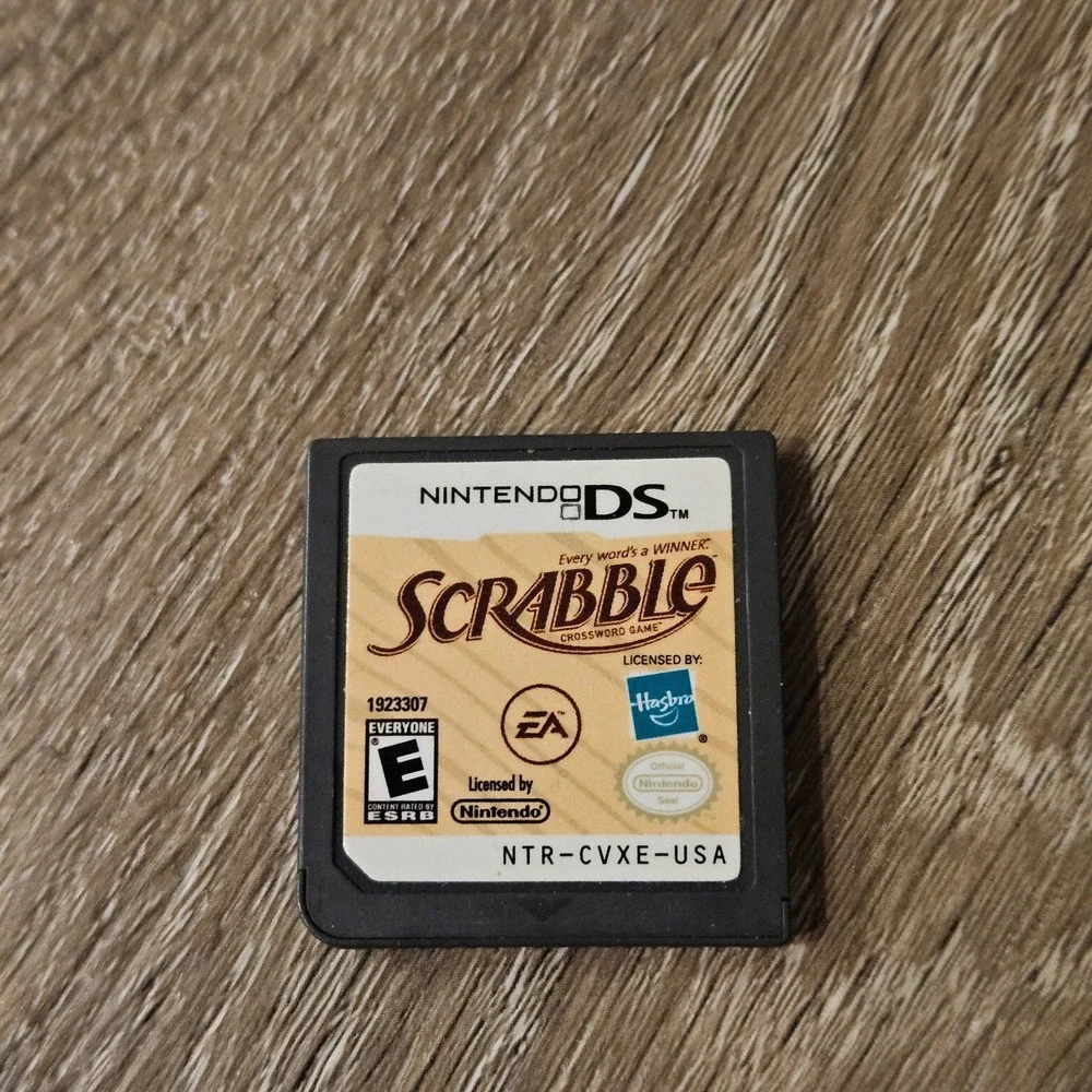 Scrabble Crossword Game Nintendo DS 2009 Cartridge Only EA Hasbro